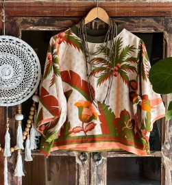 Blusa Viscolinho Estampada 01