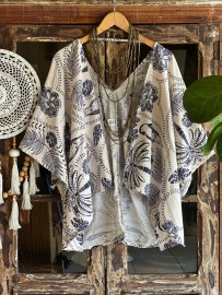 Kimono Viscolinho Estampa 03